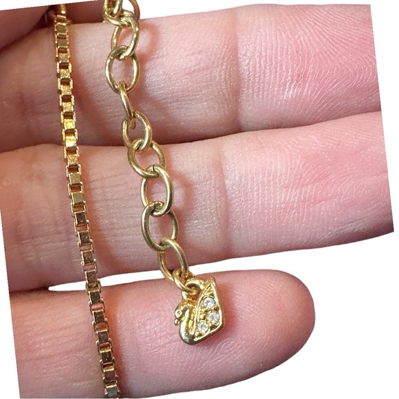 Swarovski Crystal Caged Smoky Quartz & Amethyst Y-Drop Necklace (EUC) - Picture 11 of 12